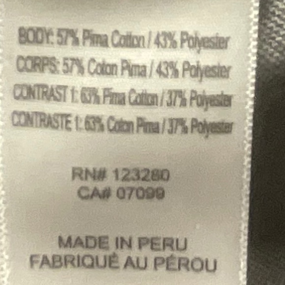 Travis Mathew Gray with blue collar polo golf shirt.  Size XXL - Picture 8 of 8